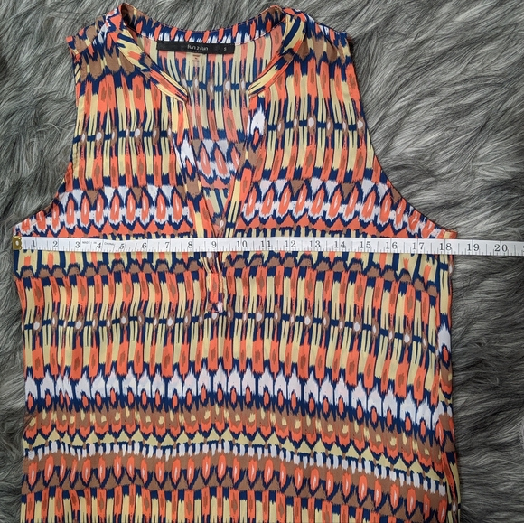 NWOT Fun 2 Fun (Stitch Fix) sleeveless blouse - Picture 6 of 7